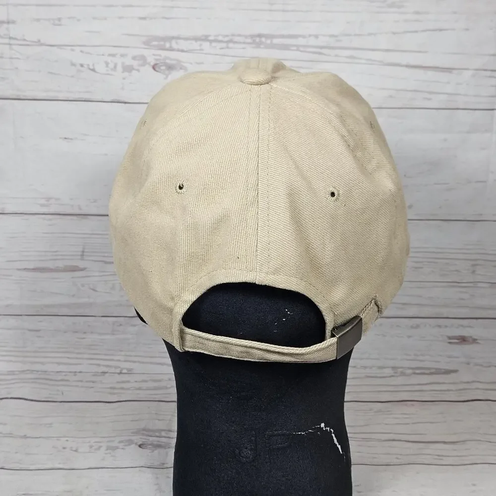 Cleveland Browns Hat Sportsman Brownie Elf Men's Adjustable Khaki Cotton